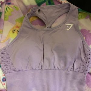 Gymshark vest crop top